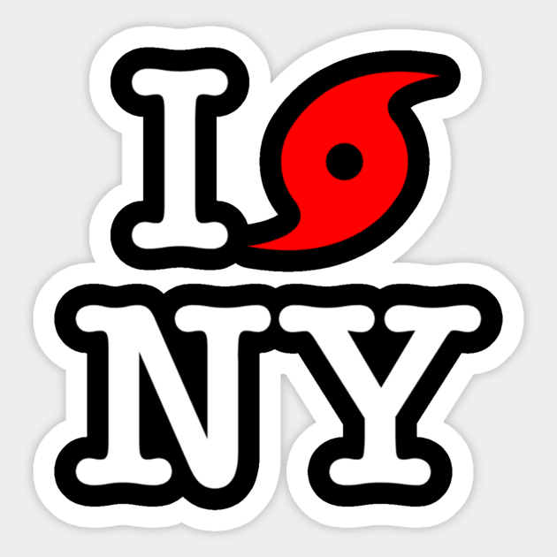 I Hurricane Ny Hurricane Sandy Sticker by Noerhalimah